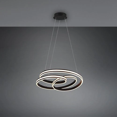 Nuria LED Hanging Light - Matt Black/Matt White/Matt Nickel Finish