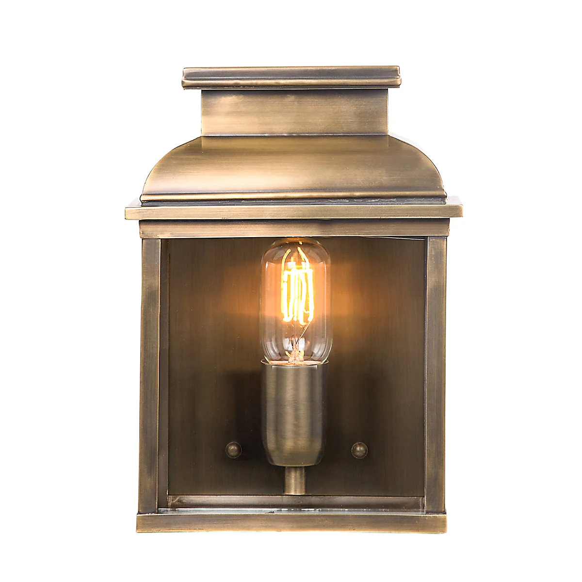 Old Bailey Medium/Large Wall Lantern - Aged Brass Finish