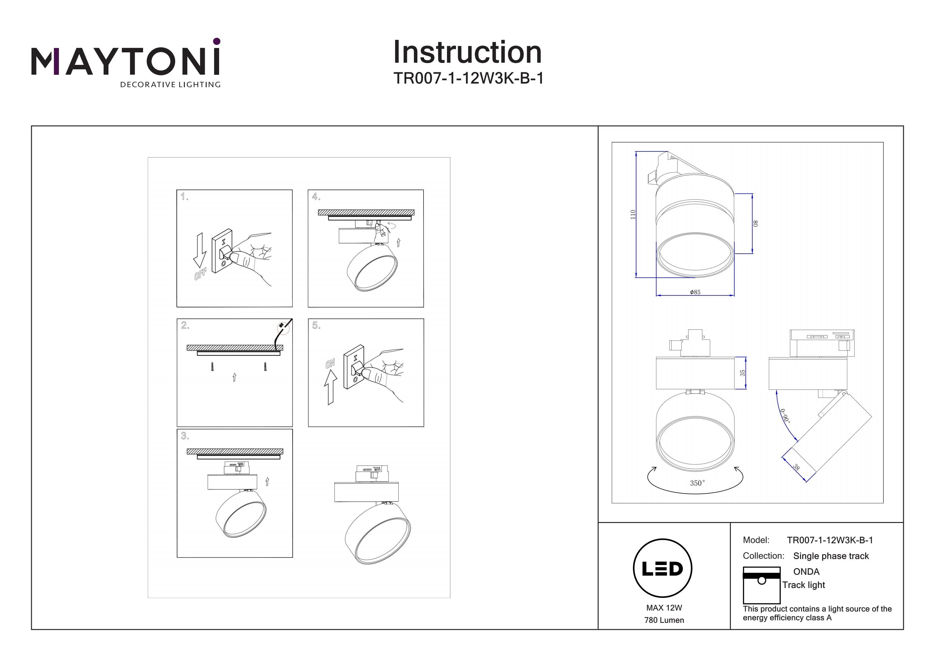 ONDA Unity Track Lighting -Integrated LED - Image 18