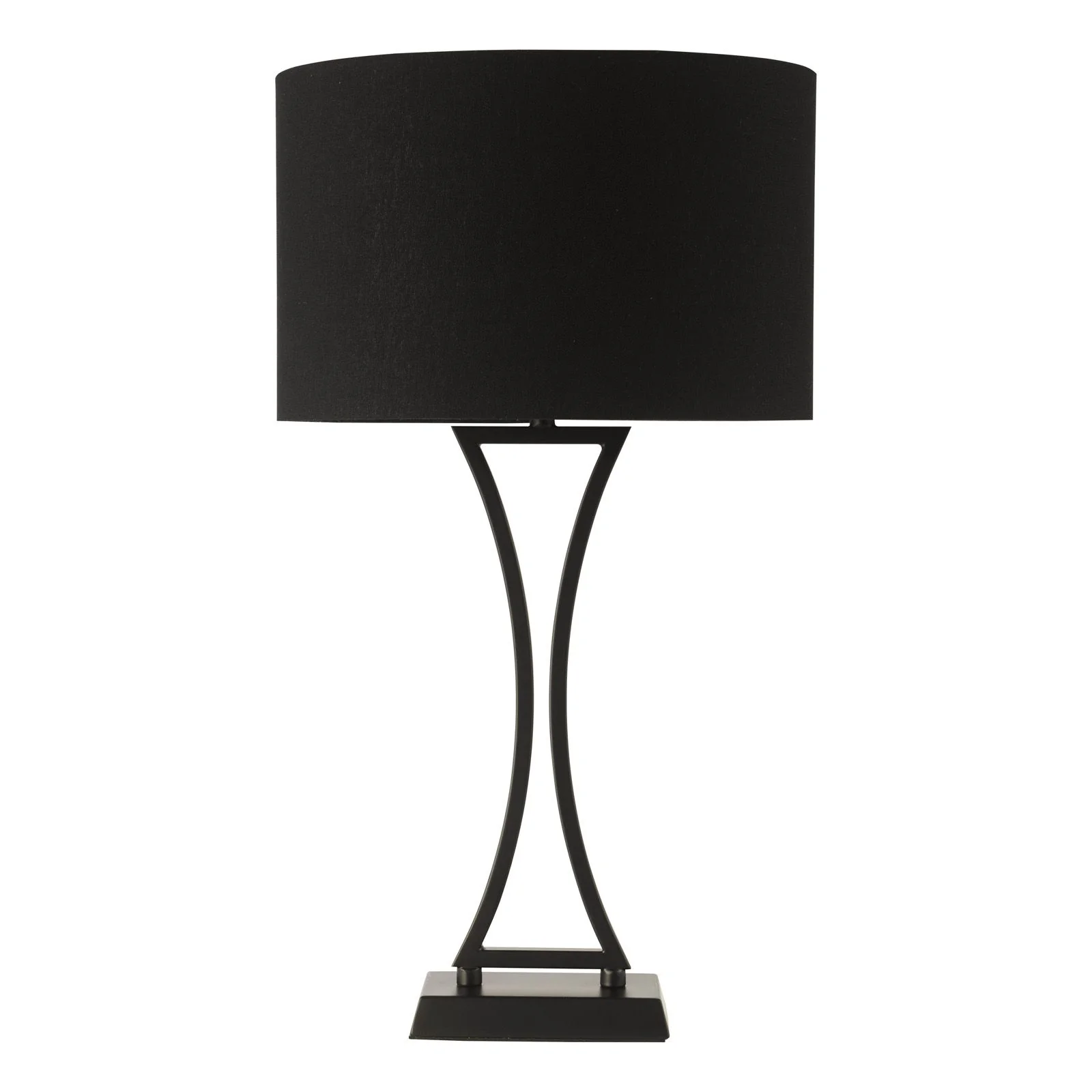 Oporto Wavy Table Lamp- Antique Brass, Polished Chrome,  Matt Black & Aged Brass With Shade Finishes - Image 4