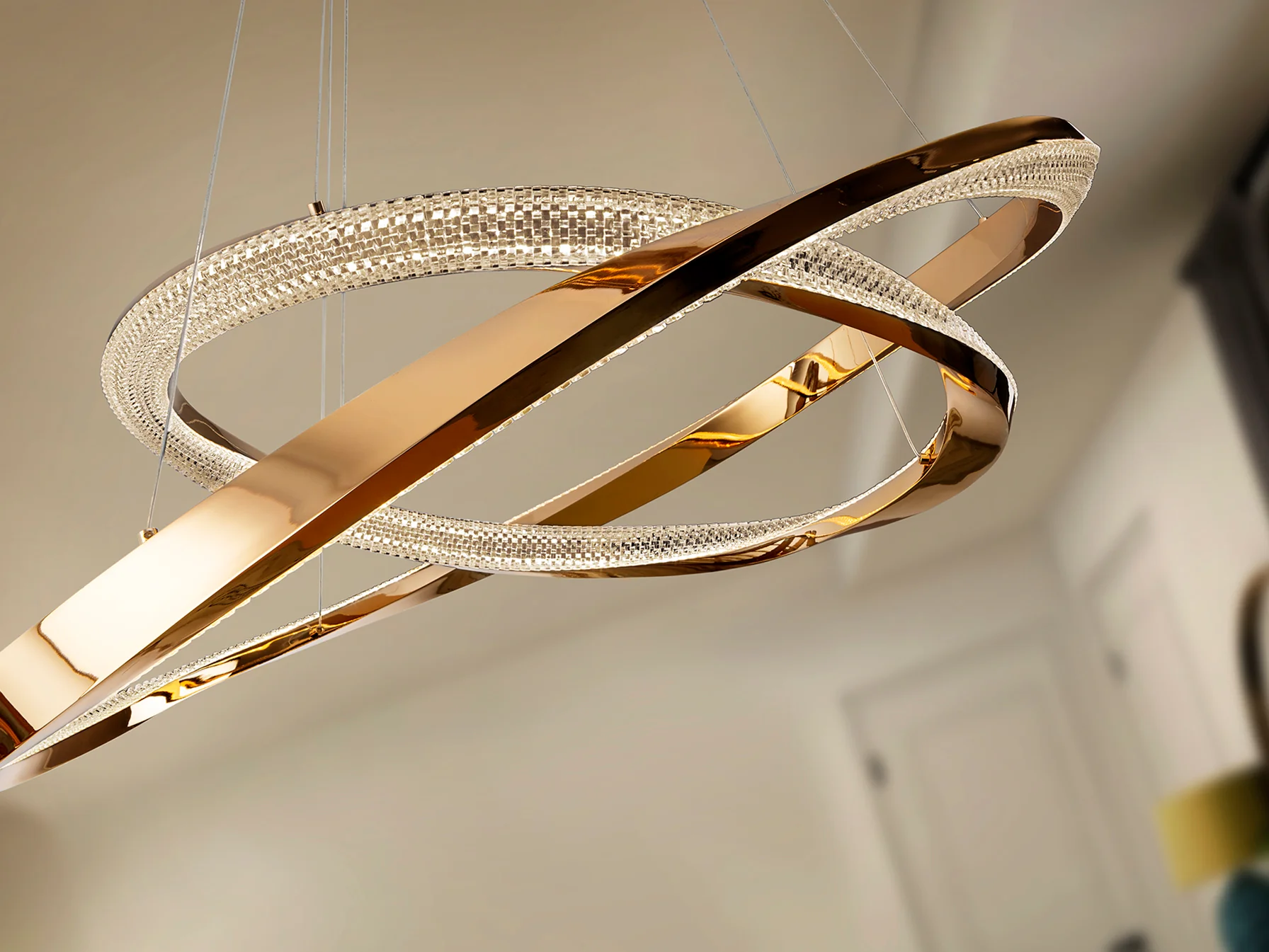 Orbitas Ceiling Light - Gold - Image 8