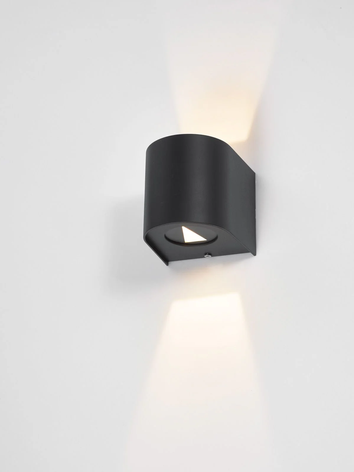 Orville 2 Light LED IP44 Outdoor Wall Light-  Matt Black - Image 4