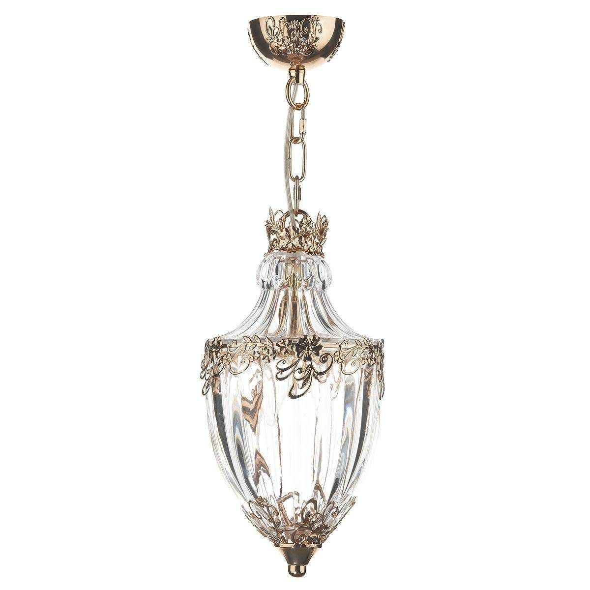 Ottoman 1 Light Pendant - French Gold