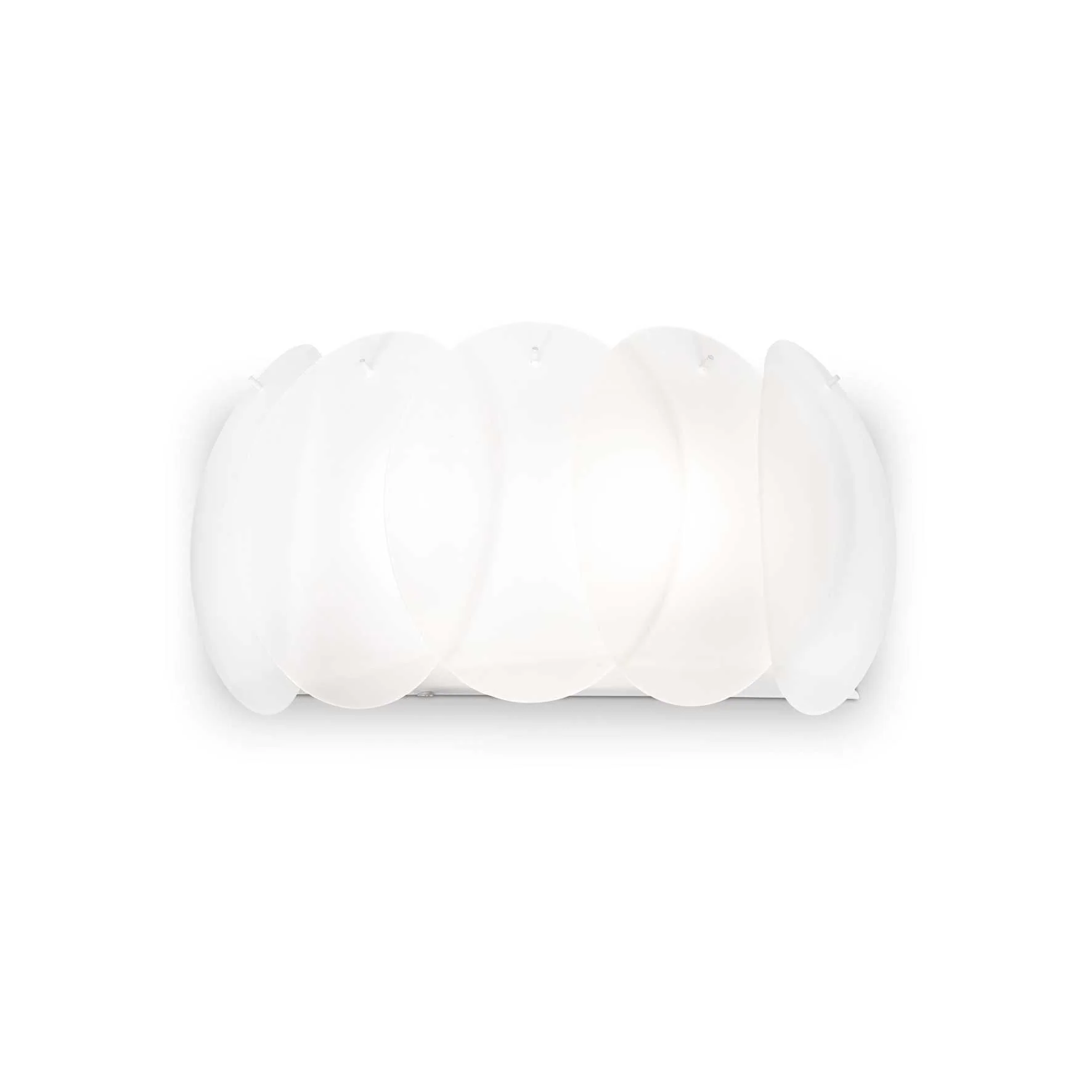 Ovalino Wall Light Fitting - White Finish