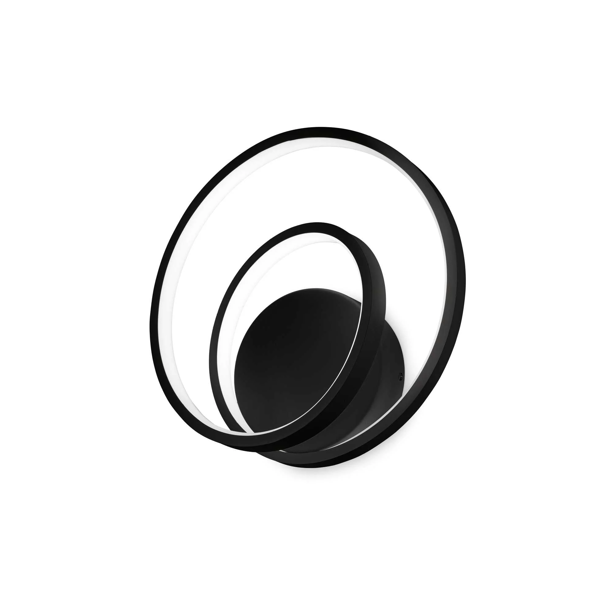 Oz Wall Light Fitting - White/Black/Brass Finish - Image 2