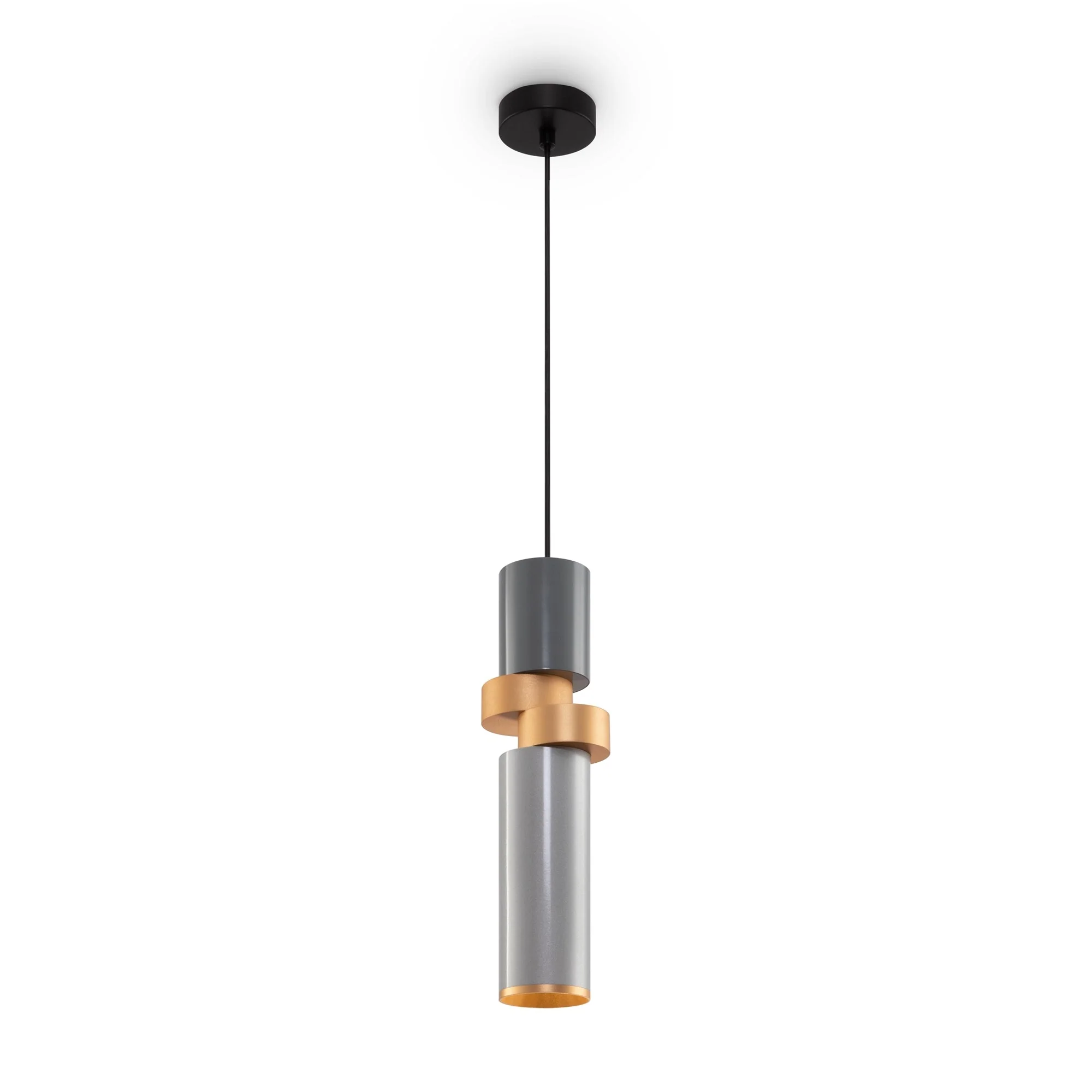 Palette Pendant Light - Grey/Gold Finish