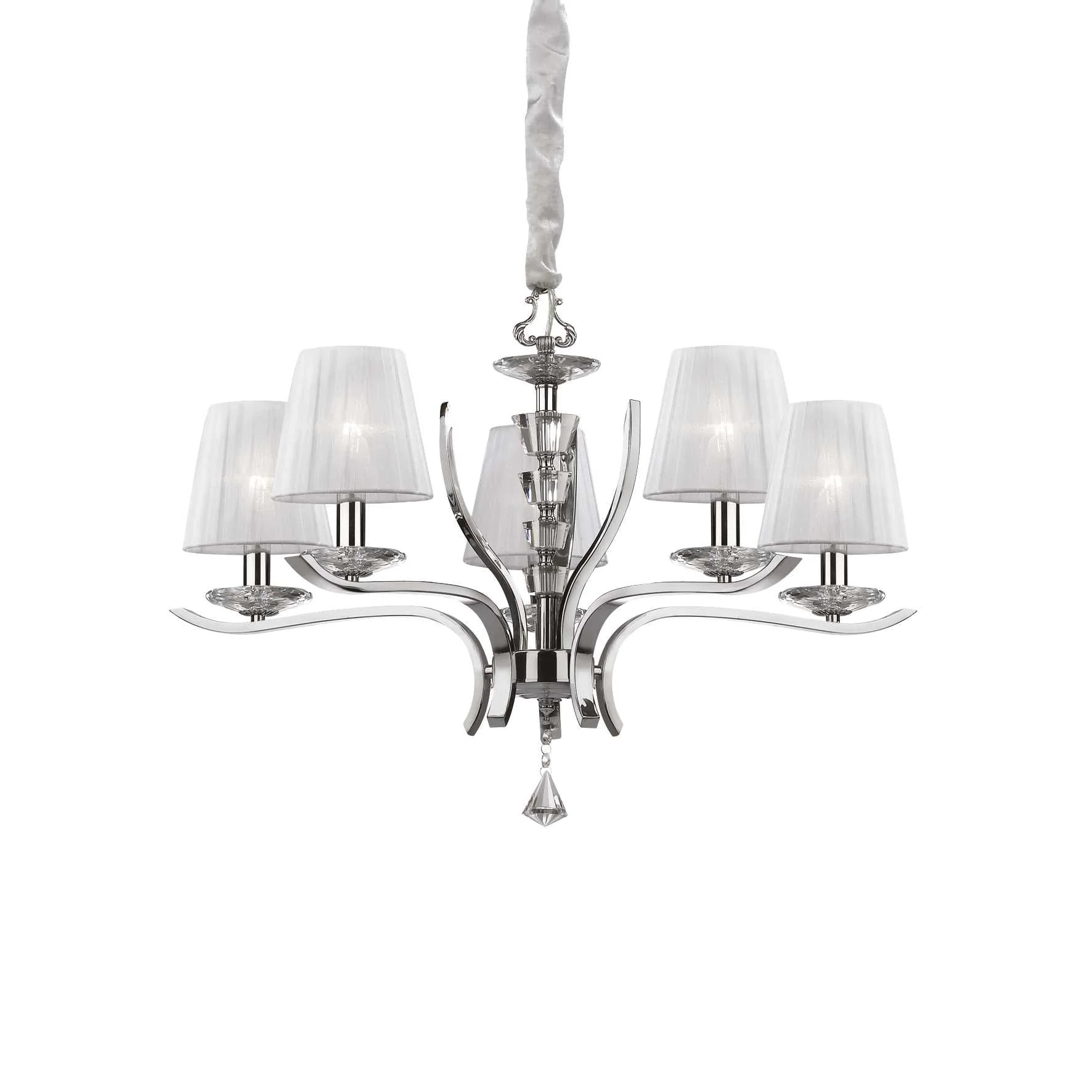 Pegaso Centre Light - Brass/ Chrome Finish