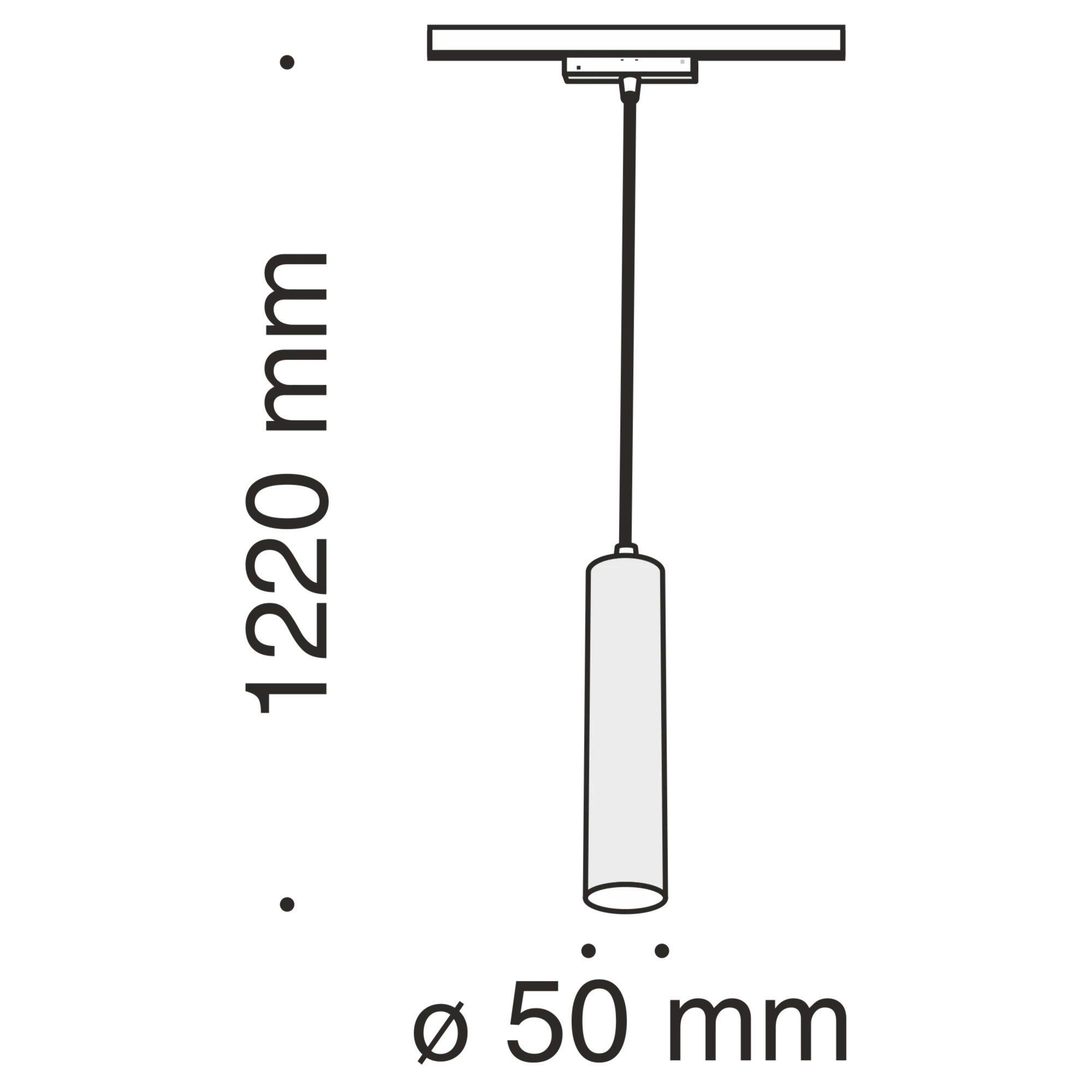 Pendant track luminaire Focus Led S35 12W 24° - Image 11