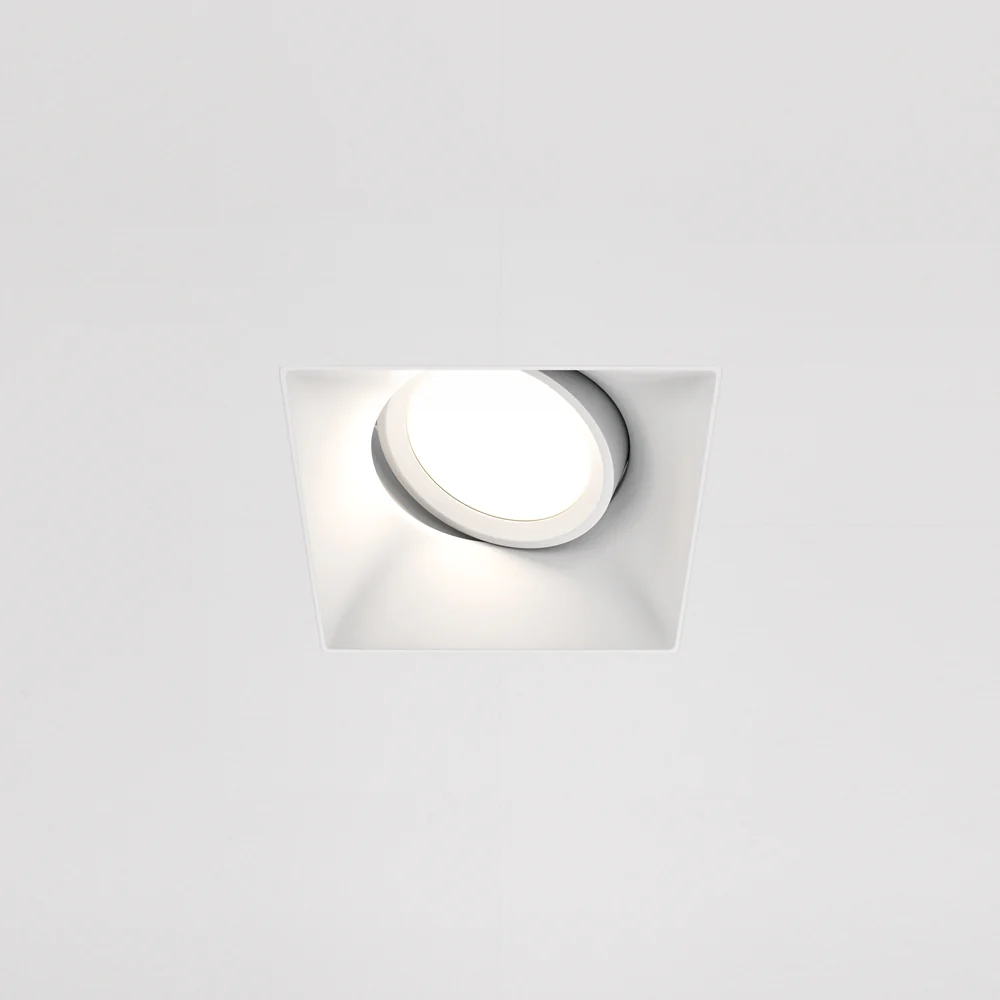 Dot Square Downlight Dot GU10 1x10W- Various Sizes - Image 12