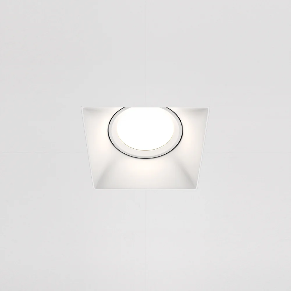 Dot Square Downlight Dot GU10 1x10W- Various Sizes - Image 13
