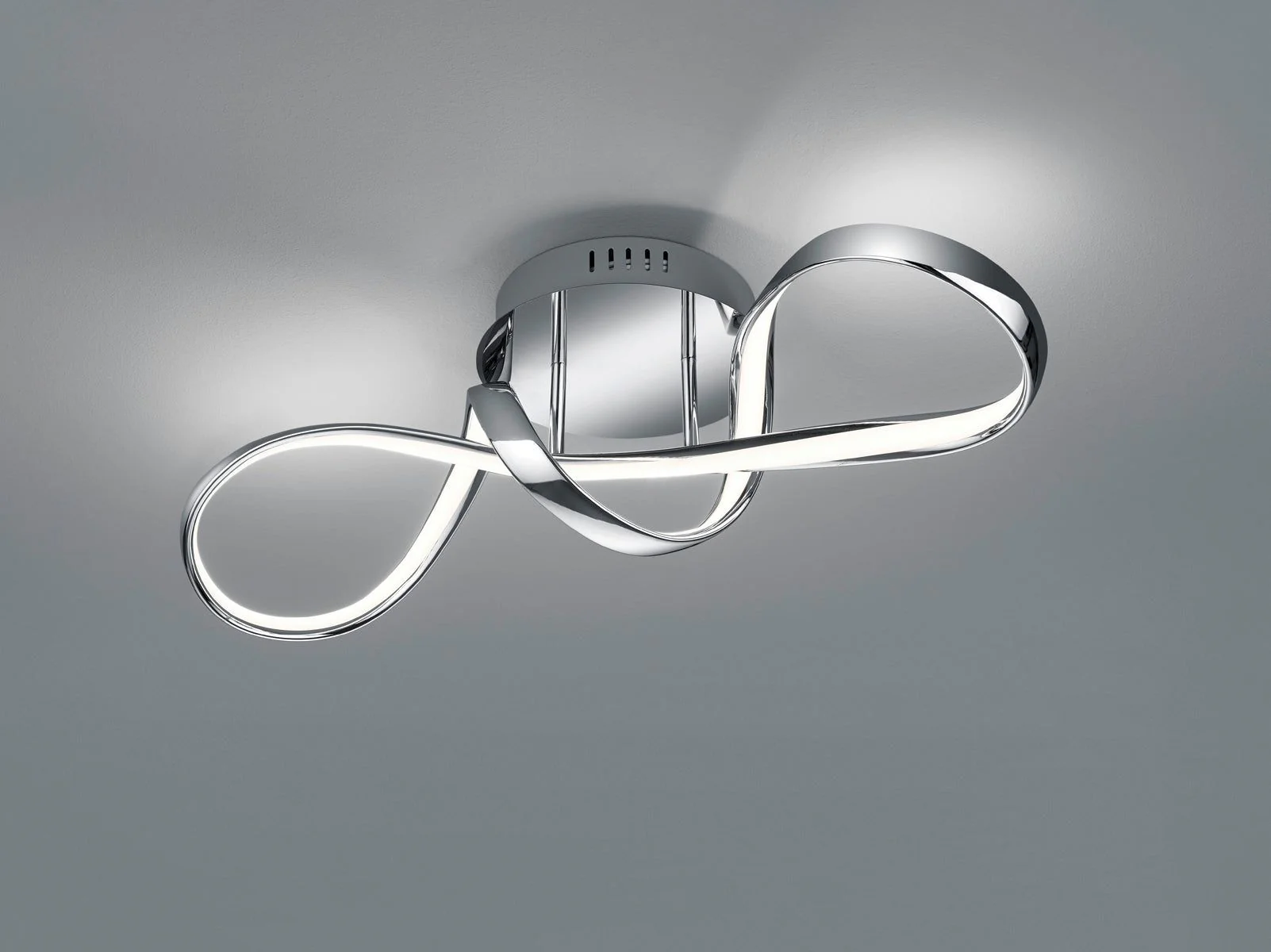 Perugia LED Light - White mat/Chrome Finish