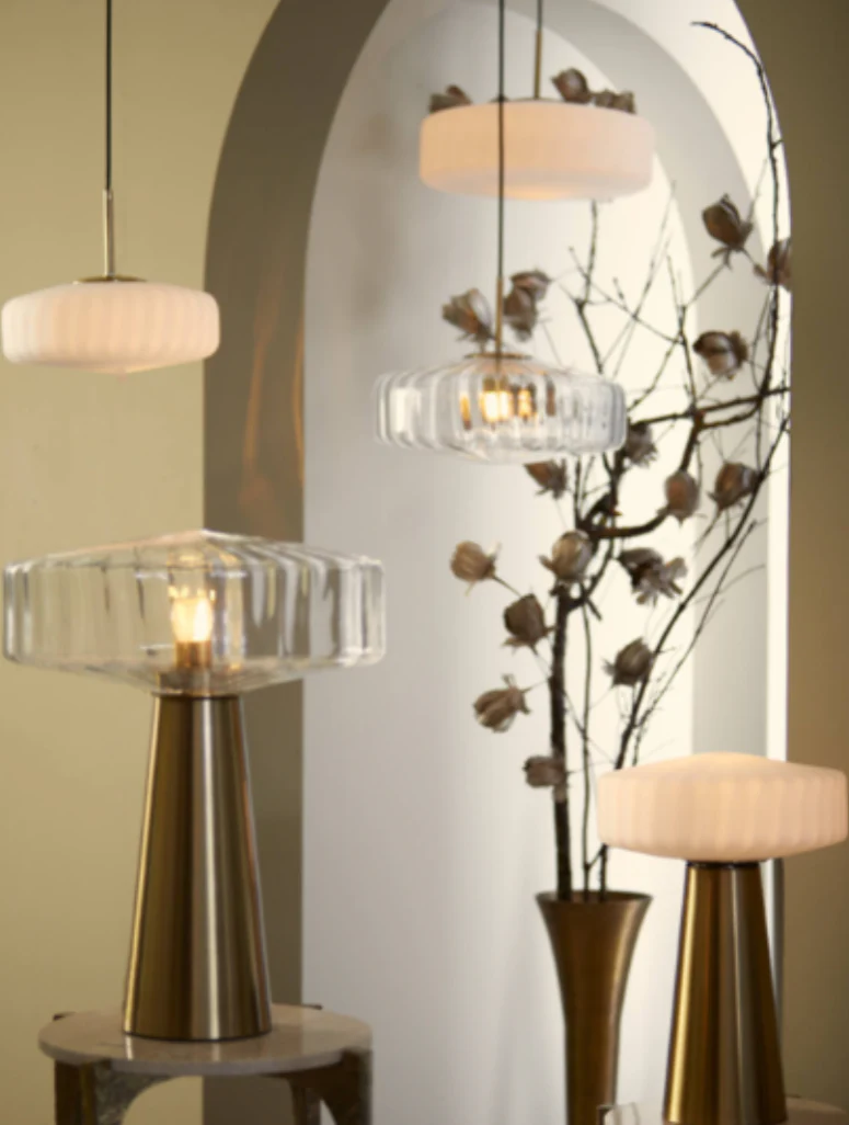 Pleat 30cm/40cm Hanging Lamp- Various Finishes - Image 15