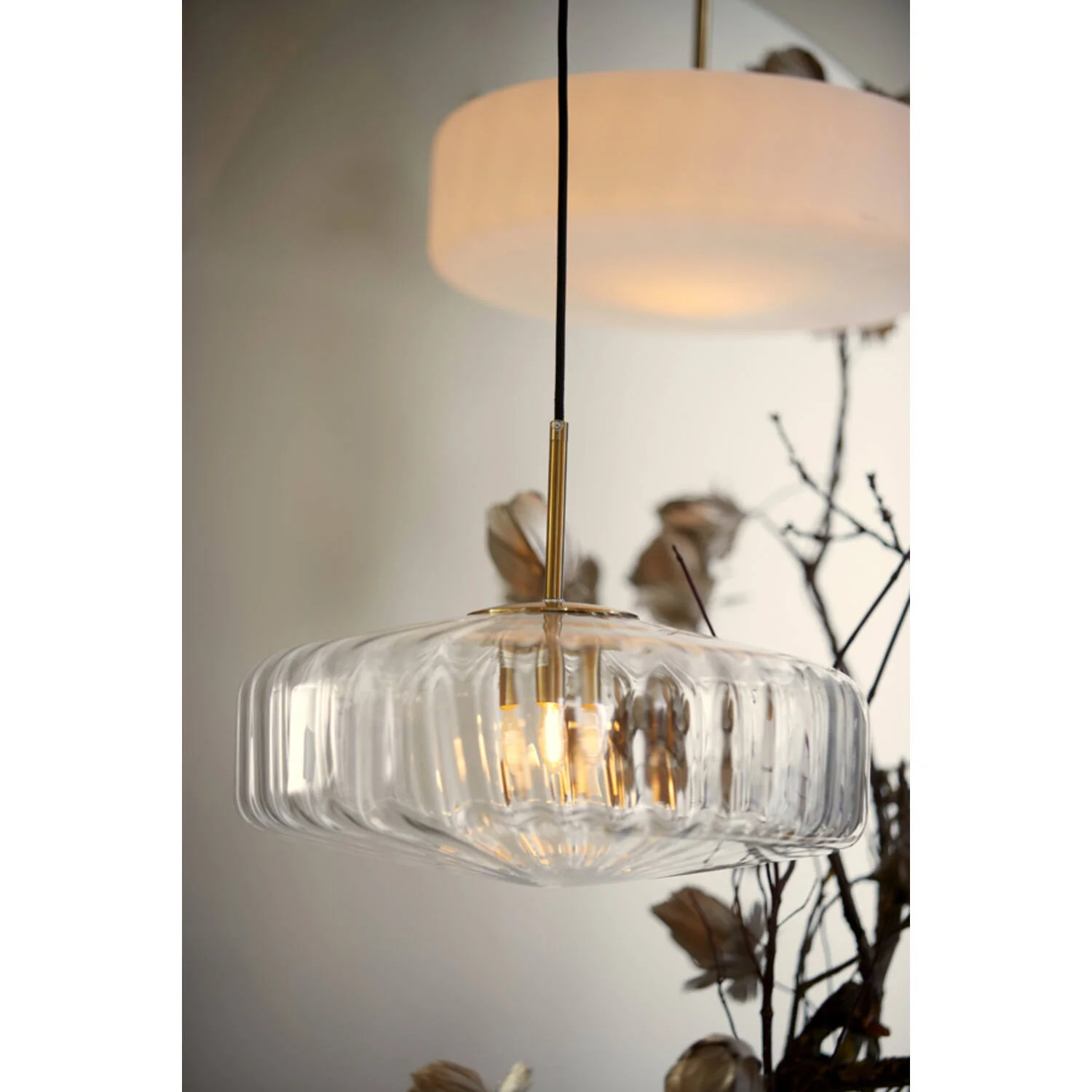 Pleat 30cm/40cm Hanging Lamp- Various Finishes - Image 20
