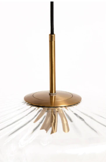 Pleat 30cm/40cm Hanging Lamp- Various Finishes - Image 4