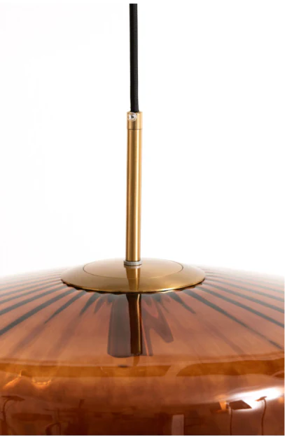 Pleat 30cm/40cm Hanging Lamp- Various Finishes - Image 8