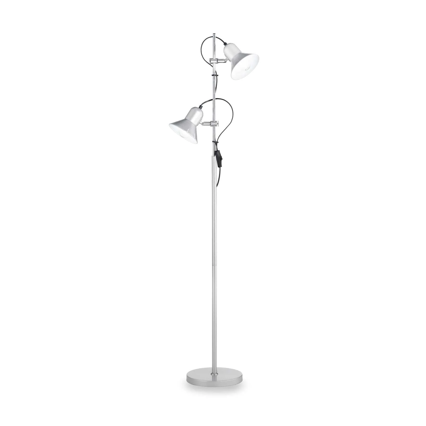 Polly Table Lamp - Silver/Chrome/Black Finish