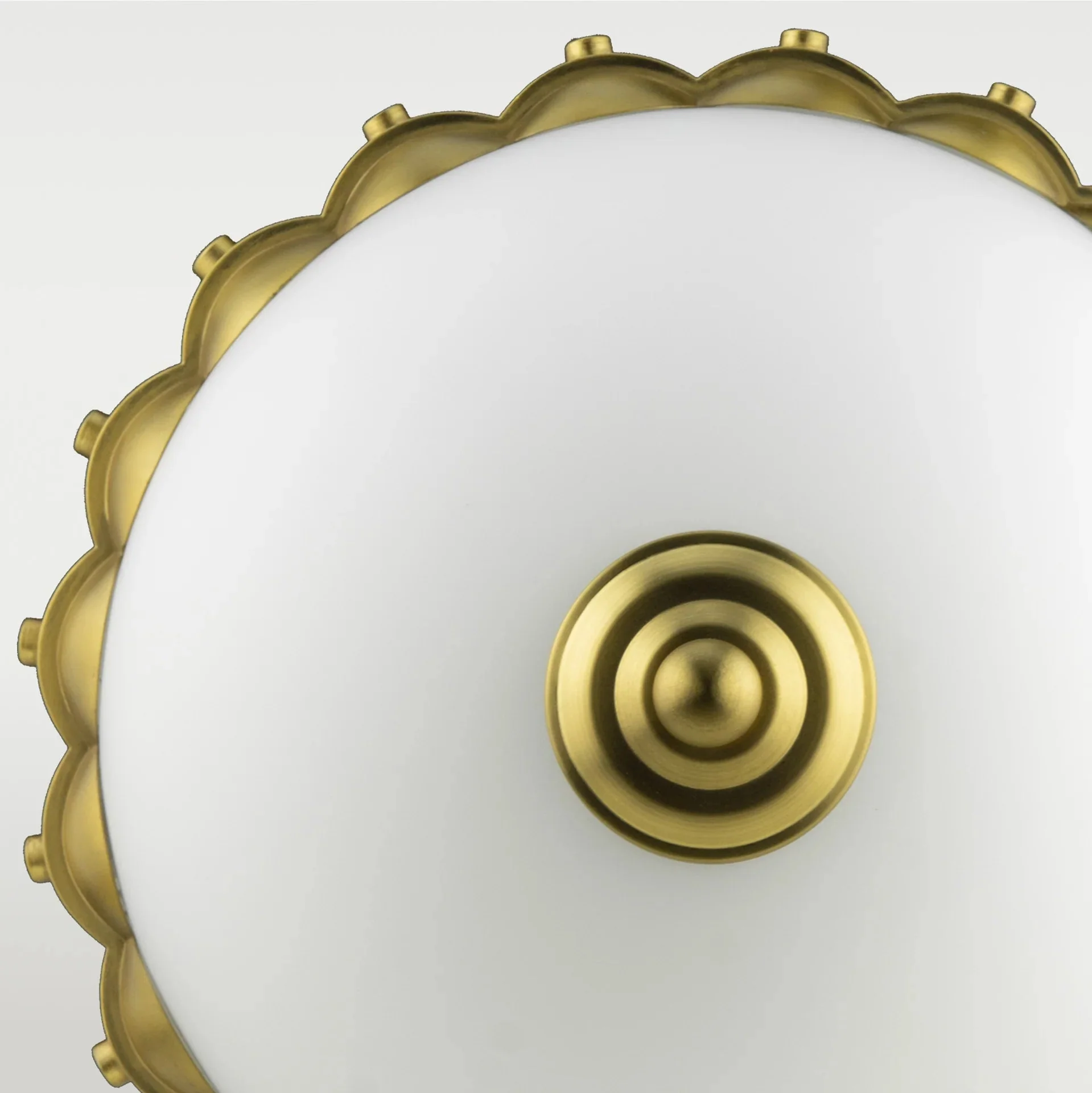 Pralines White/Black/Brass Pendant - Image 9