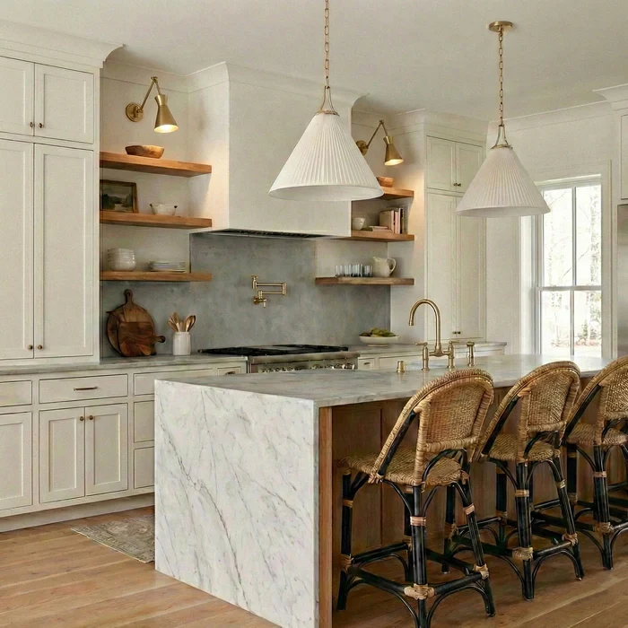 Providence Pendant Light- Brushed Brass - Image 3