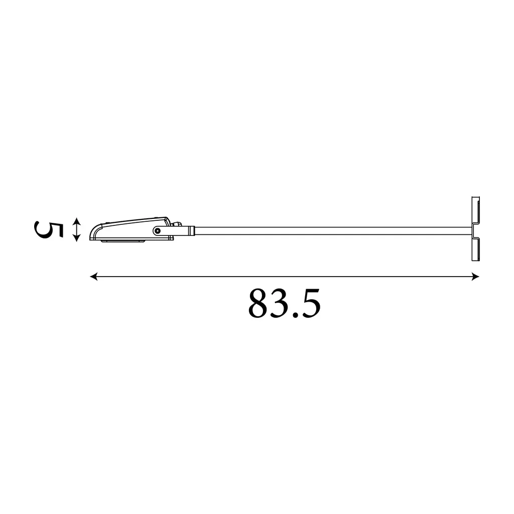 Pub Outdoor Wall Light - Black Metal & Polycarbonate - Image 2