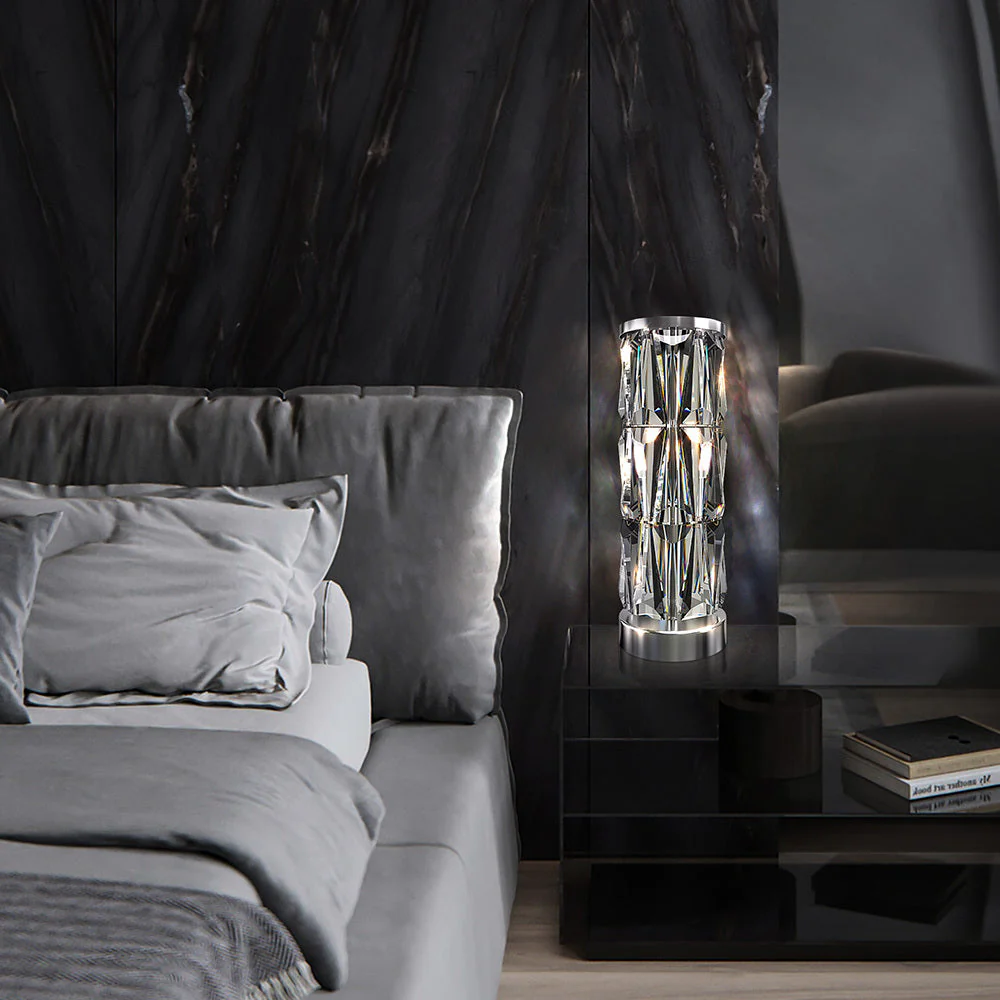 Puntes Table Lamp - Chrome/Gold Finish - Image 2