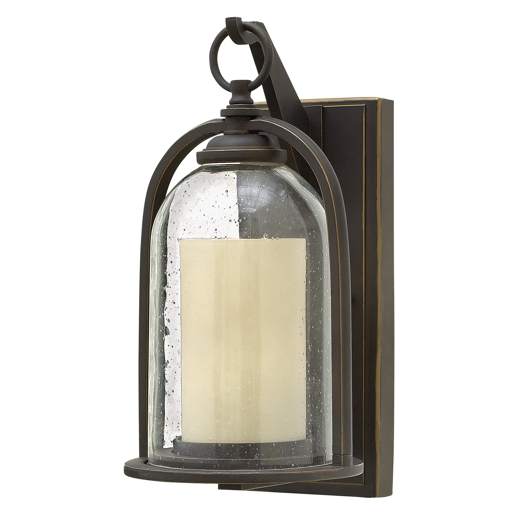 Quincy Small/Medium Wall Lantern - Oil Rubbed Bronze Finish