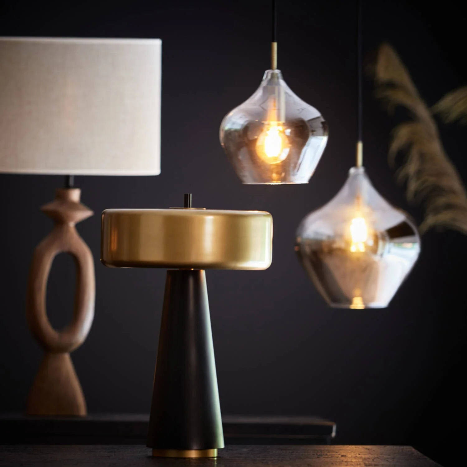 Rakel Hanging Lamp Antique Bronze- Promotional Offer - Image 2