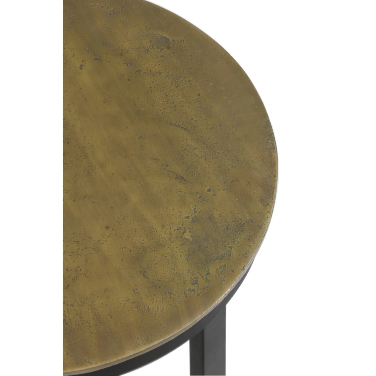 Retiro Small/Medium/Large Pillar Side Tables - Antique Copper/Antique Lead/Antique Bronze/Light Gold Finish - Image 17