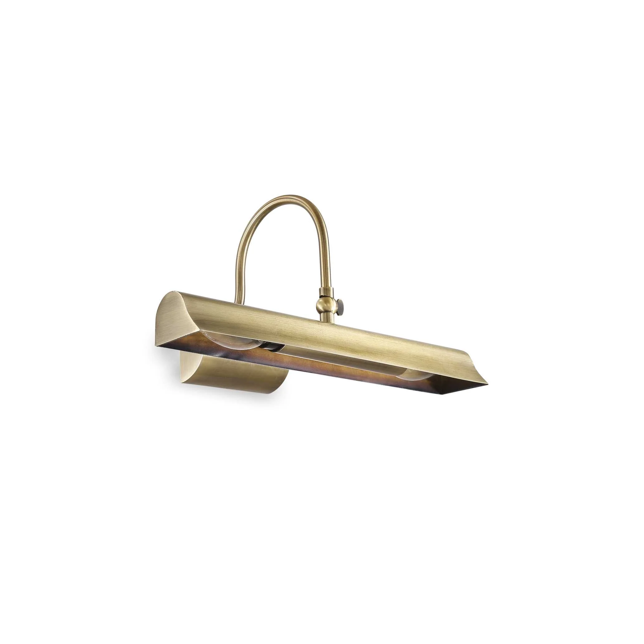 Retro Picture Light Fitting - Burnish Finish