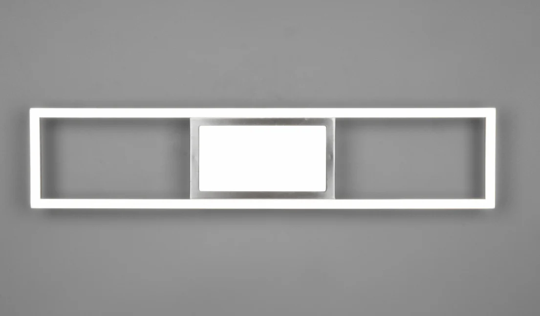 Rigido LED Flush Light Nickel /White Black Finish - Image 2