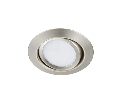 Rila Recessed Ceiling Light- Chrome/Nickel/ White Finishes