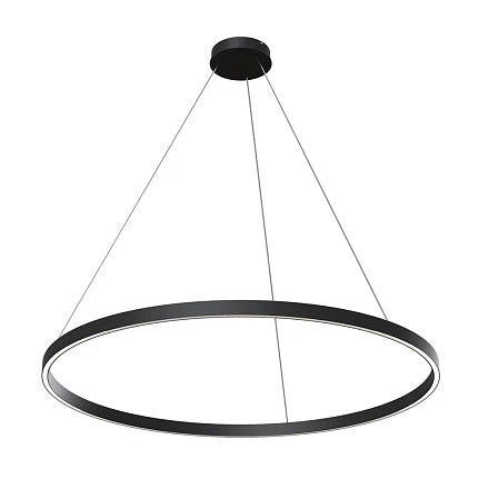 Rim 1 LED Pendant Ceiling Light - Black / Gold, Various Sizes - Image 5