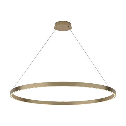 Rim 1 LED Pendant Ceiling Light - Black / Gold, Various Sizes - Image 6