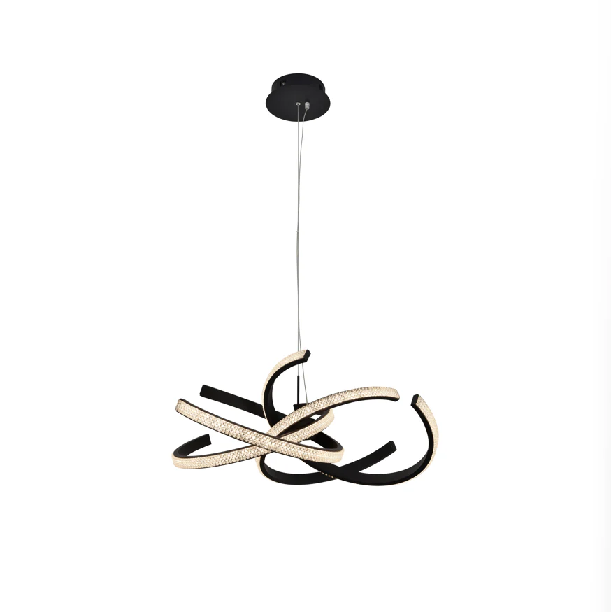 Ring II Black - Finish Centre Ceiling Light