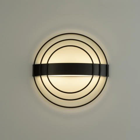 Ringo Wall Light- Black/ Gold