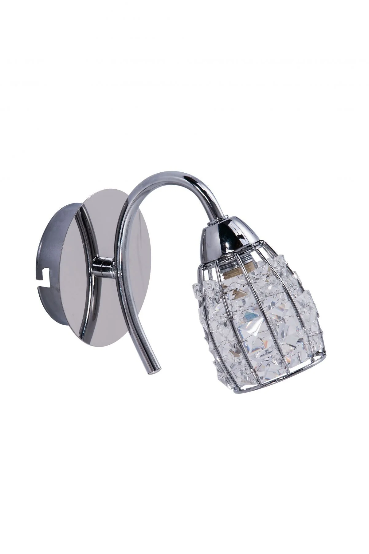 Roma 1 Lt Wall Light with Crystal Shade- Promotional Offer