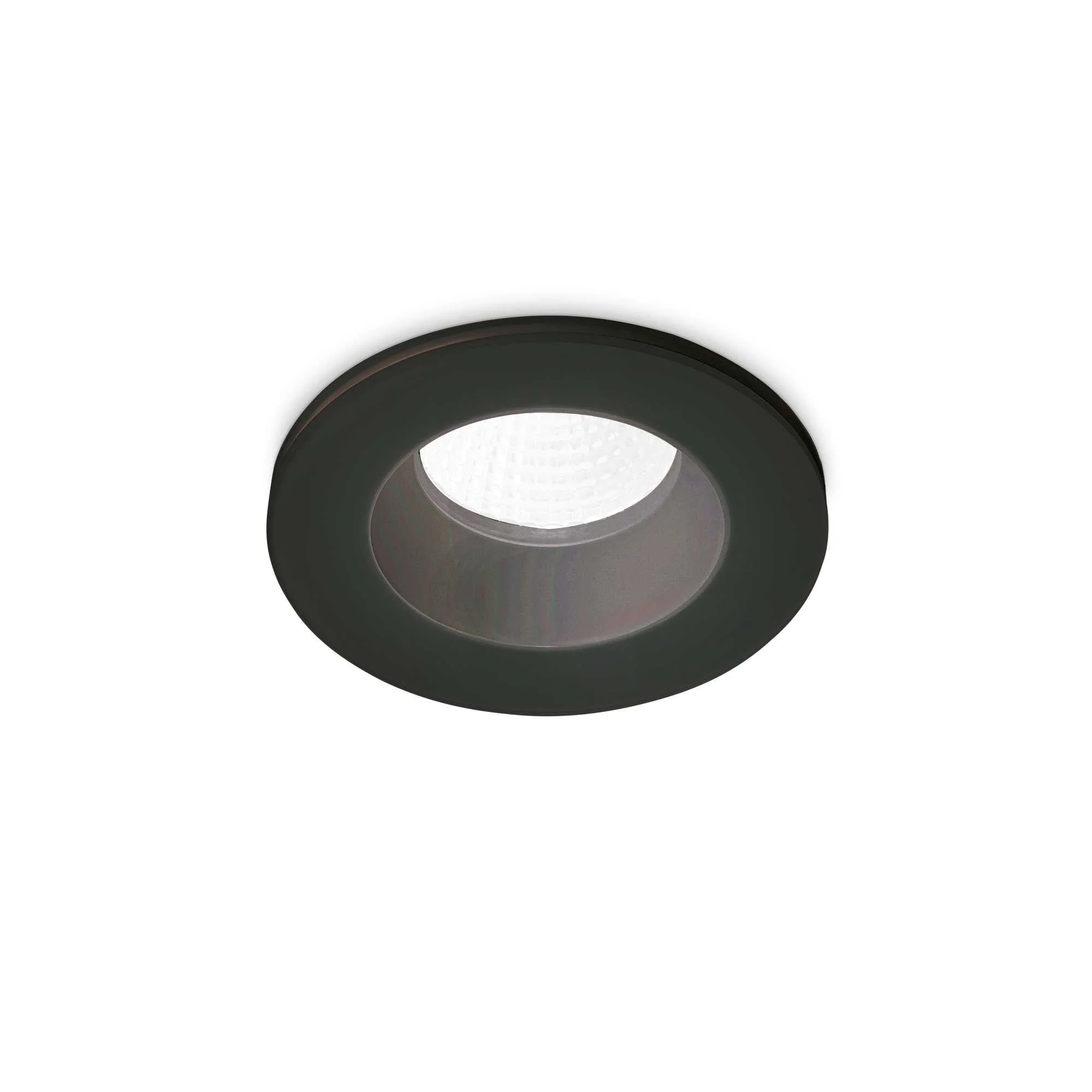 Room Recessed Ceiling Light - Black/White Finish