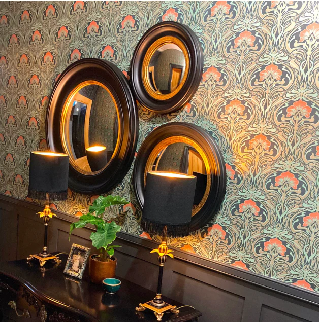 Round Black Convex Mirror- Promotional Offer - Image 2