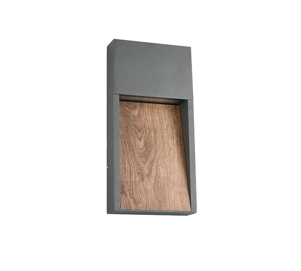 Salmon LED Outdoor Wall Light - Image 4
