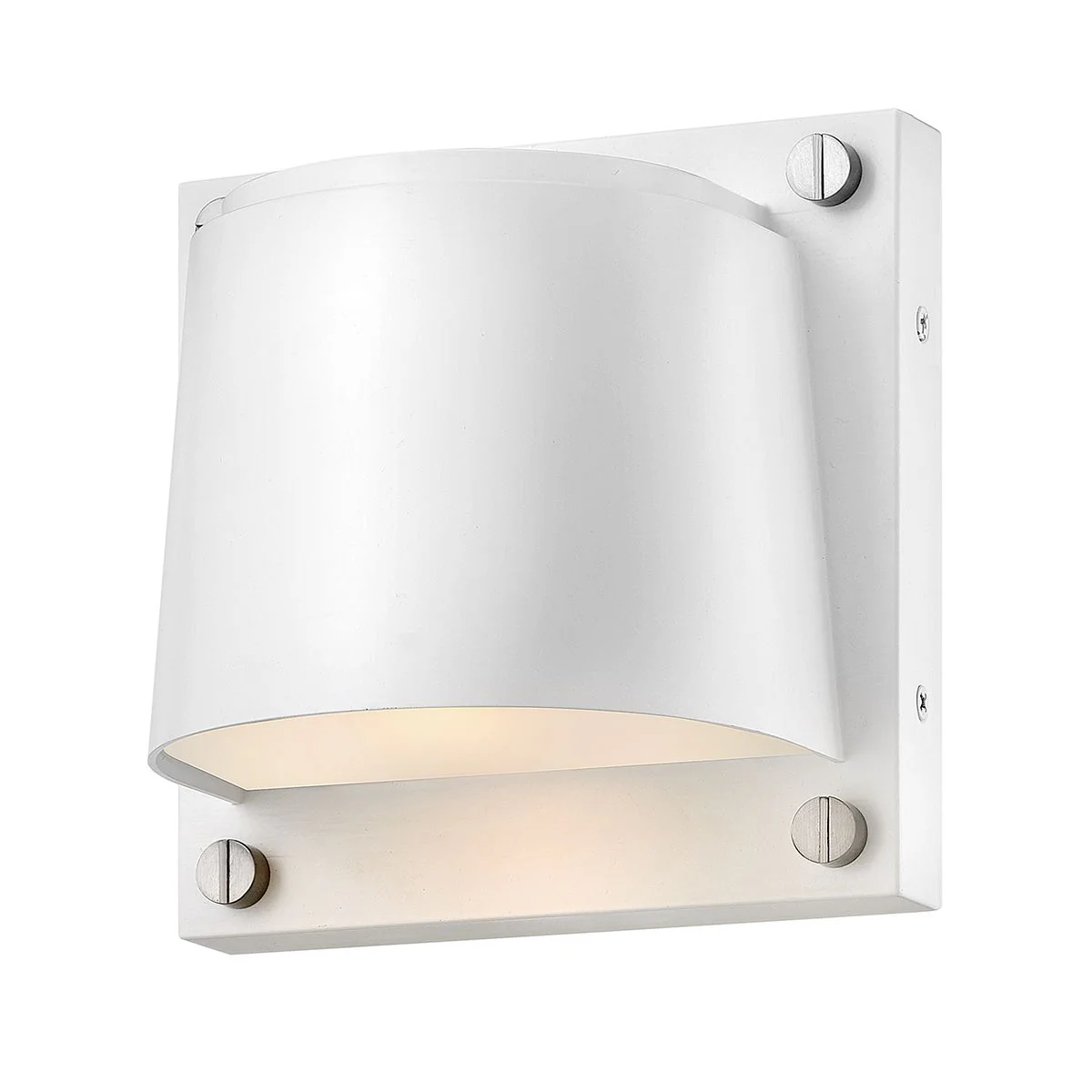 Scout 1lt Small Wall Light - Painted Heritage Brass/ Satin White - Image 2