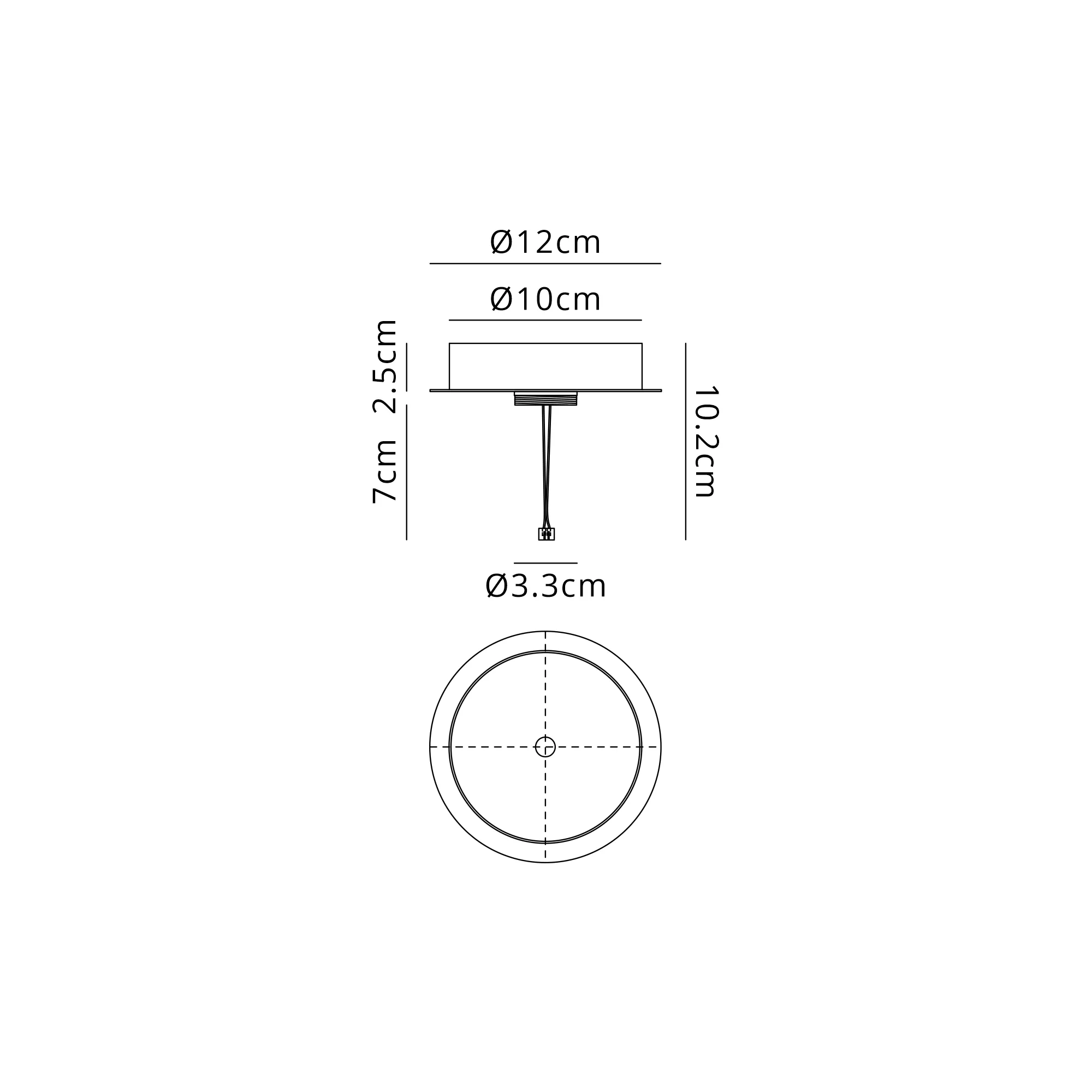 Segal IP44 Pendant - Various Sizes and Colours - Image 9