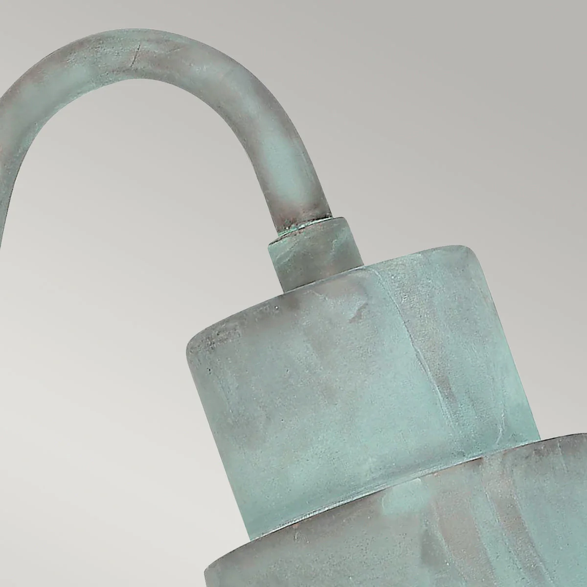 Sheldon Wall Lantern – Antique Nickel/Aged Brass/Verdigris Finish - Image 7