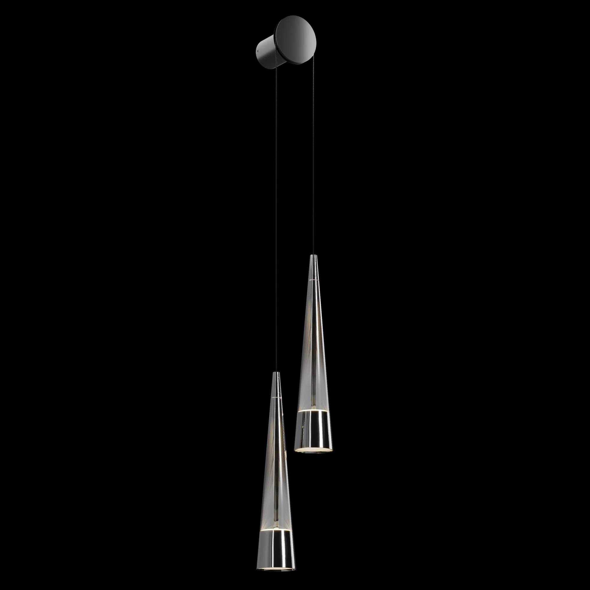 Sintesi Indoor LED Wall Light - Chrome Finish - Image 5