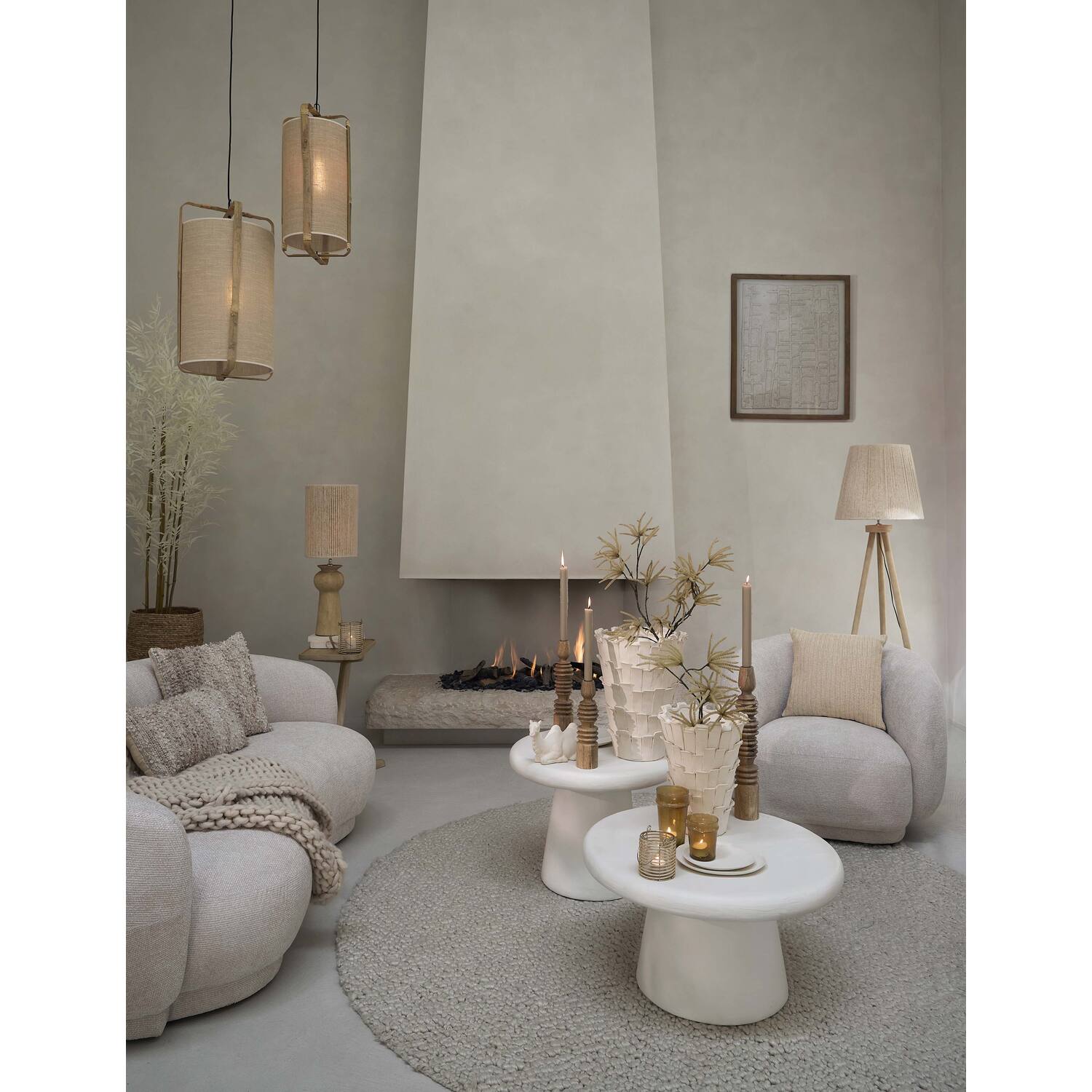 Sotani Round Rug - Wool - Image 3