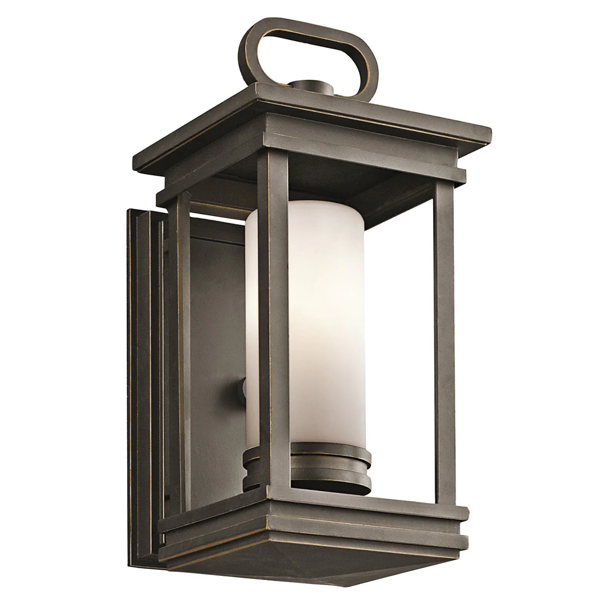 South Hope Small/Medium Wall Lantern - Rubbed Bronze Finish