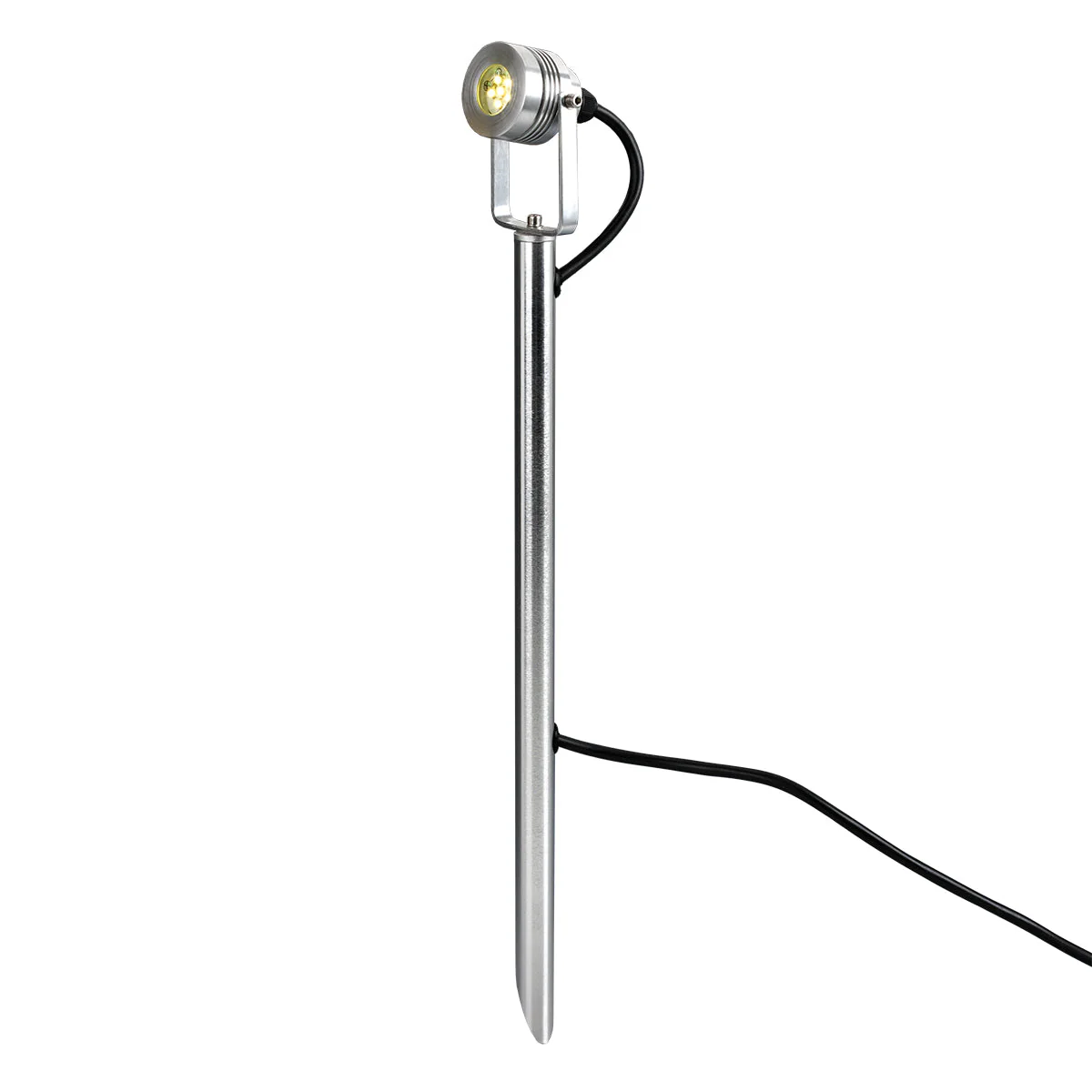 Spennymoor 1/3Lt 210/415mm Spike LED Spotlight –  Annodised Aluminium Finish