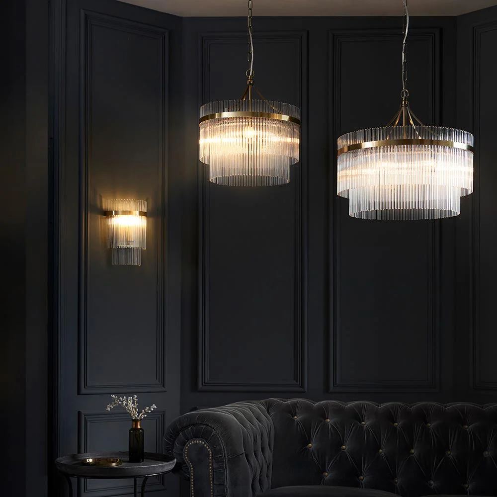 Stefan 1Lt Wall Lamp - Brass/Nickel - Image 4