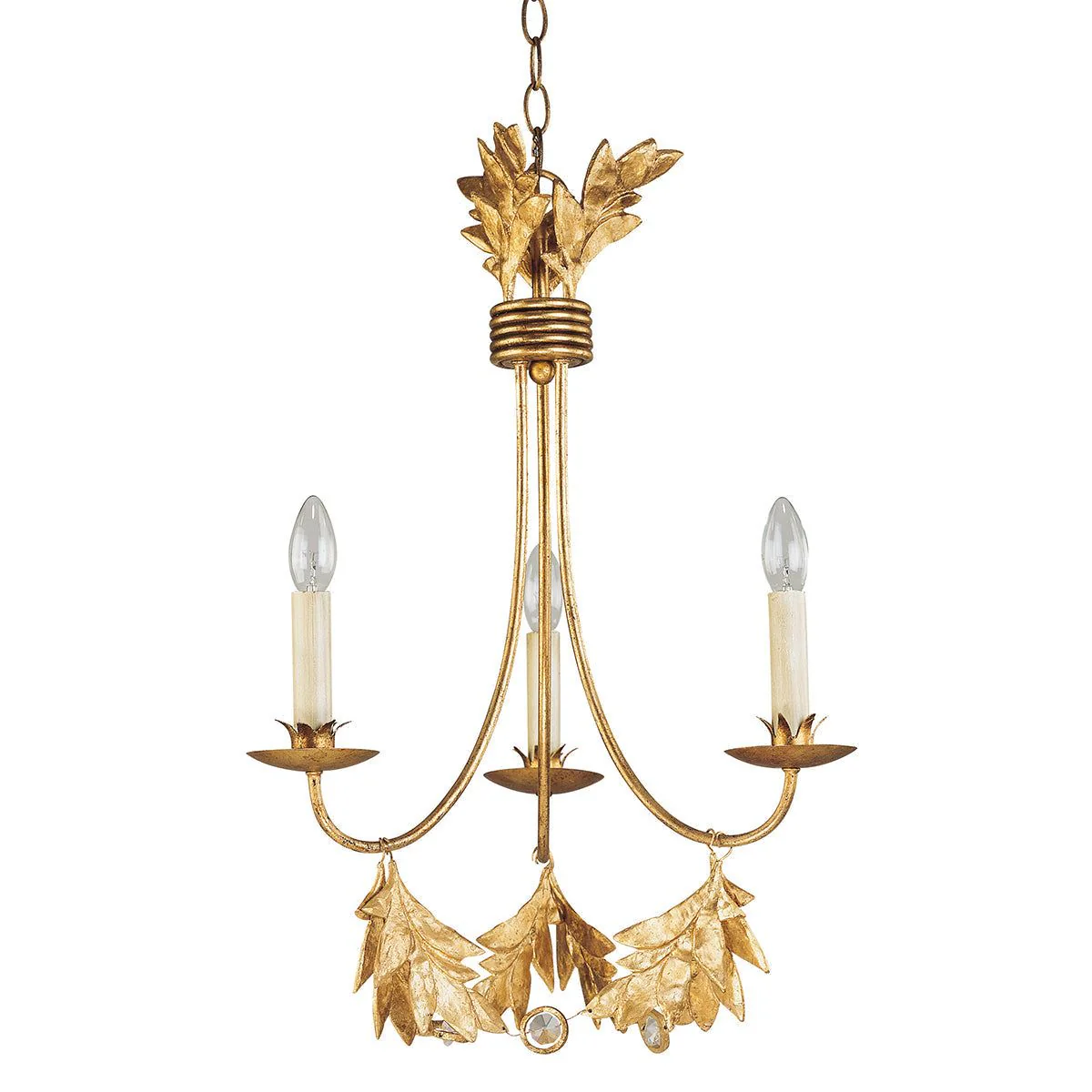 Sweet Olive 3/6L Centre Ceiling Light – Gilded Gold Finish