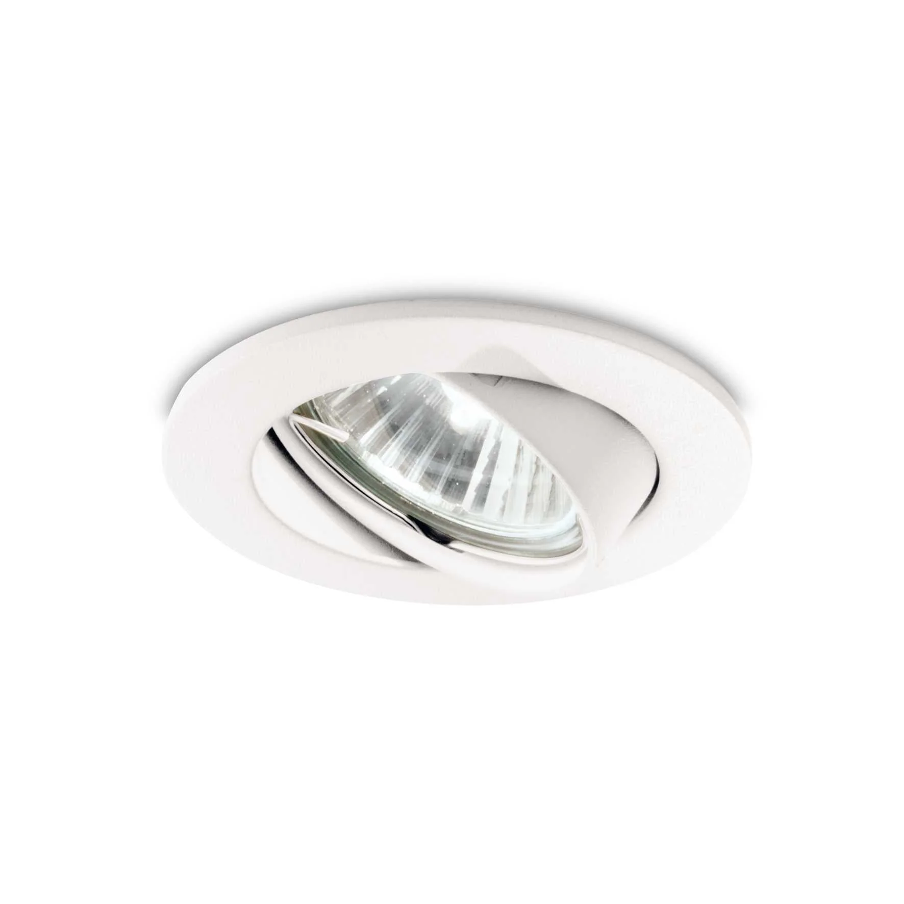Swing Recessed Ceiling Light Fitting -White/Nickel/Black/Chrome/Burnish -Finish