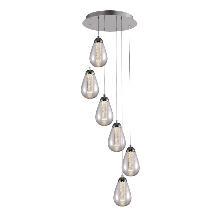 Taccia Lamp 6 Lt ,chrome/colour - Image 2