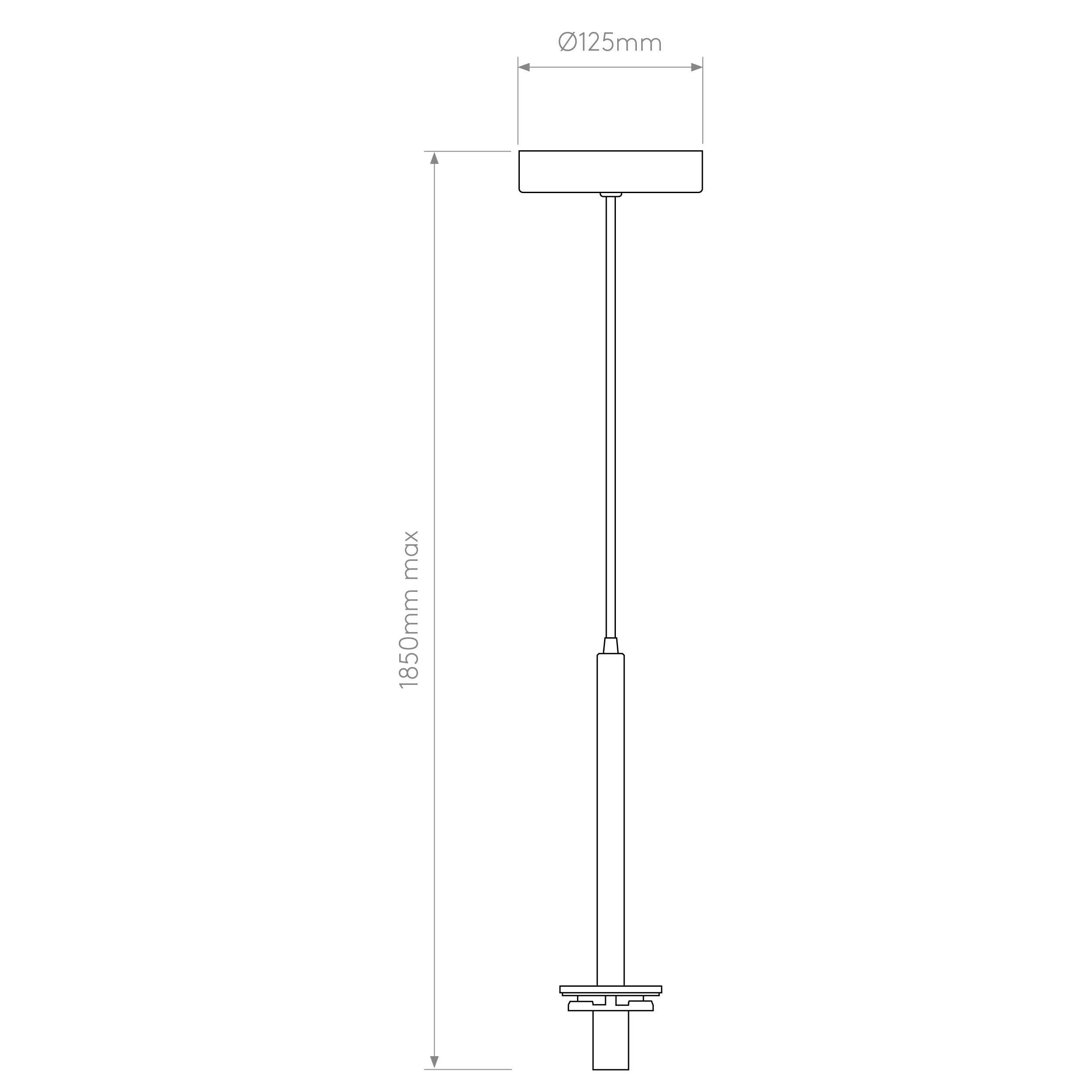 Tacoma Pendant in Various Finishes Base Only G9 IP44 - Image 10